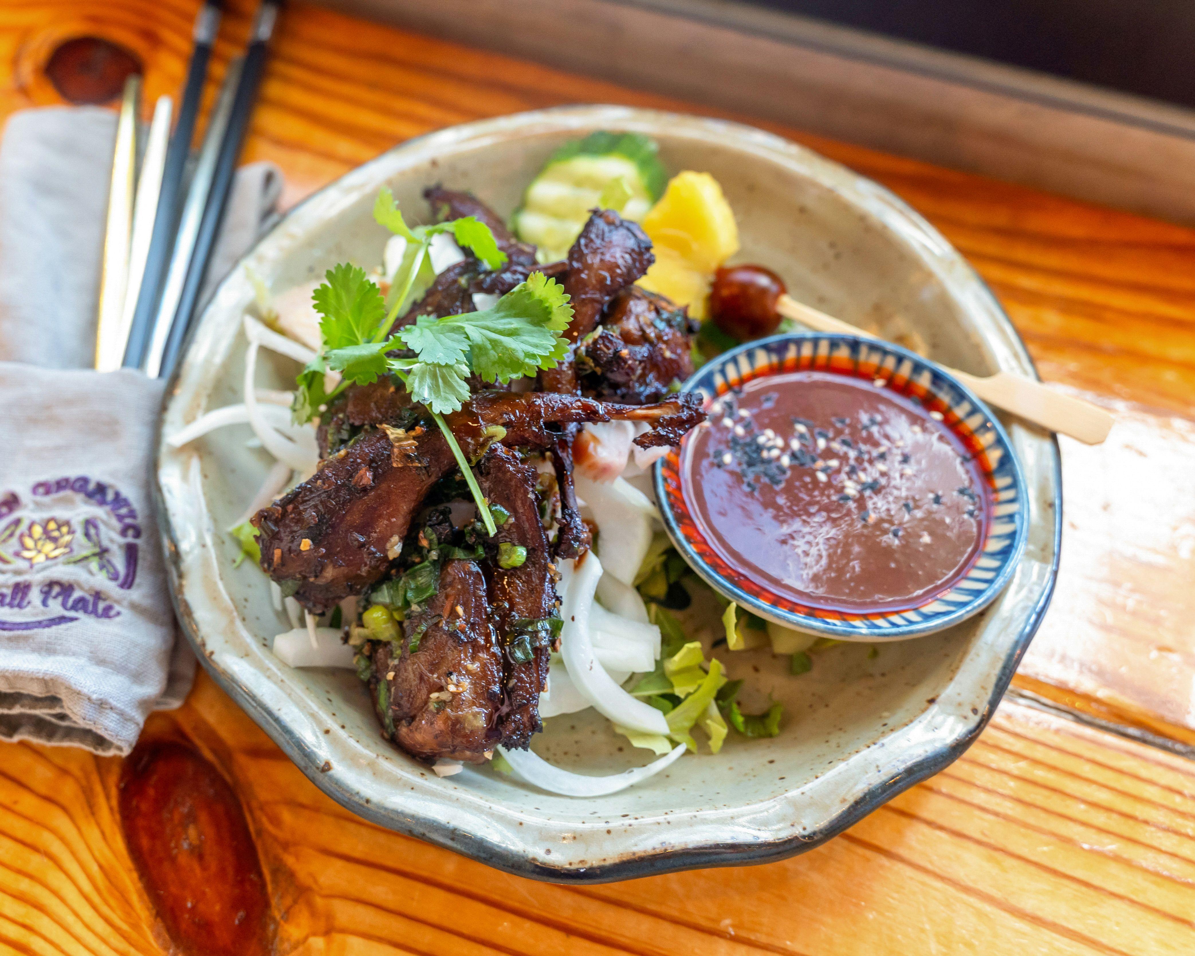 5 Spice Buttered Quail.