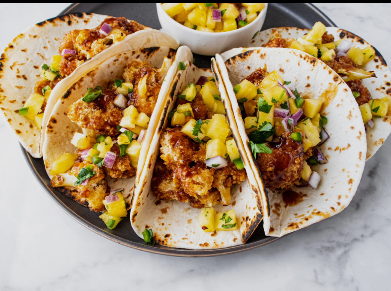 CAULIFLOWER TACO.