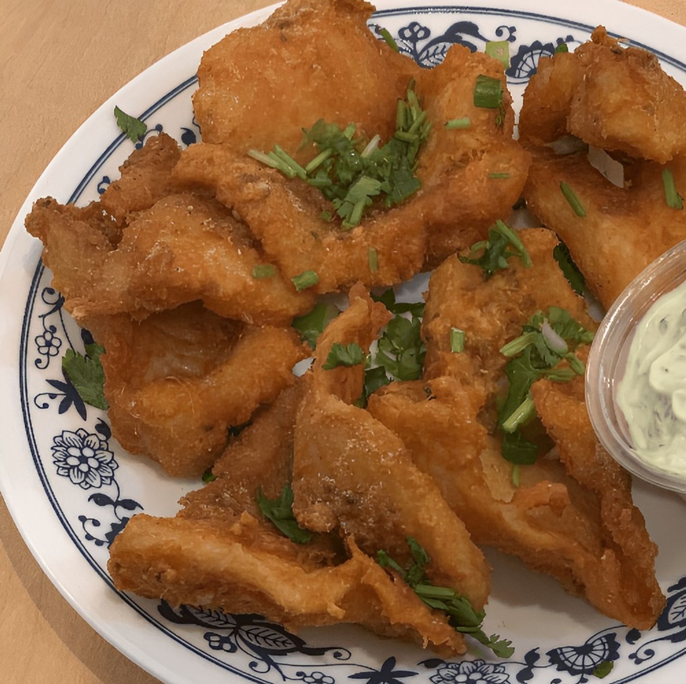 Fish Pakora.