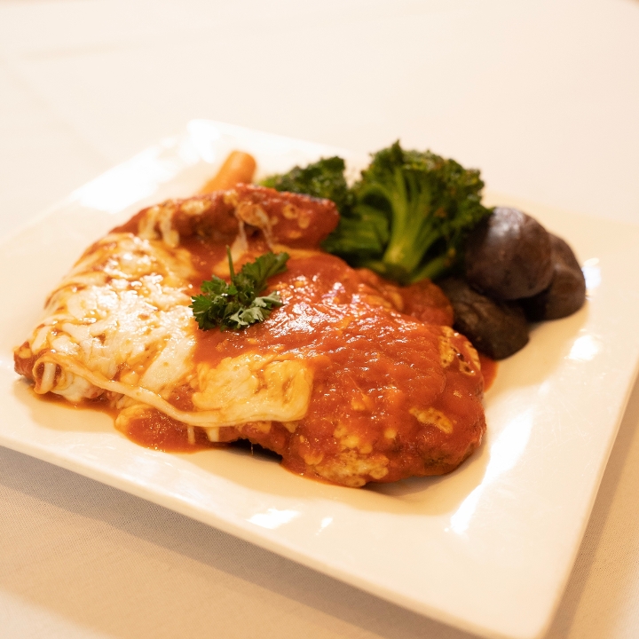 Chicken Parmigiana.