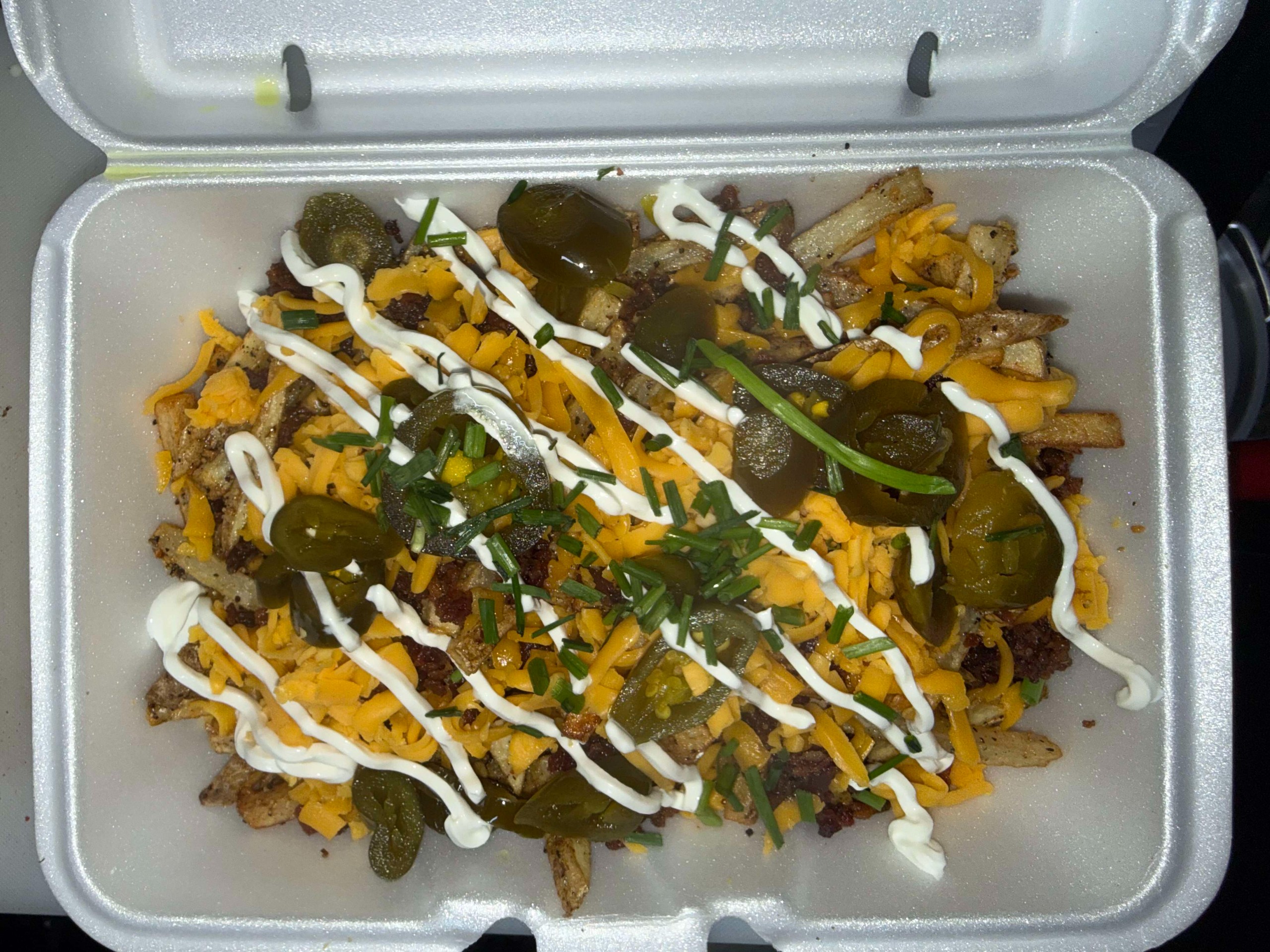 Small Loaded Fry (Pappas Locas).
