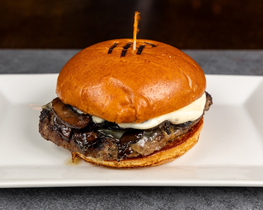 Forest Truffle Burger.