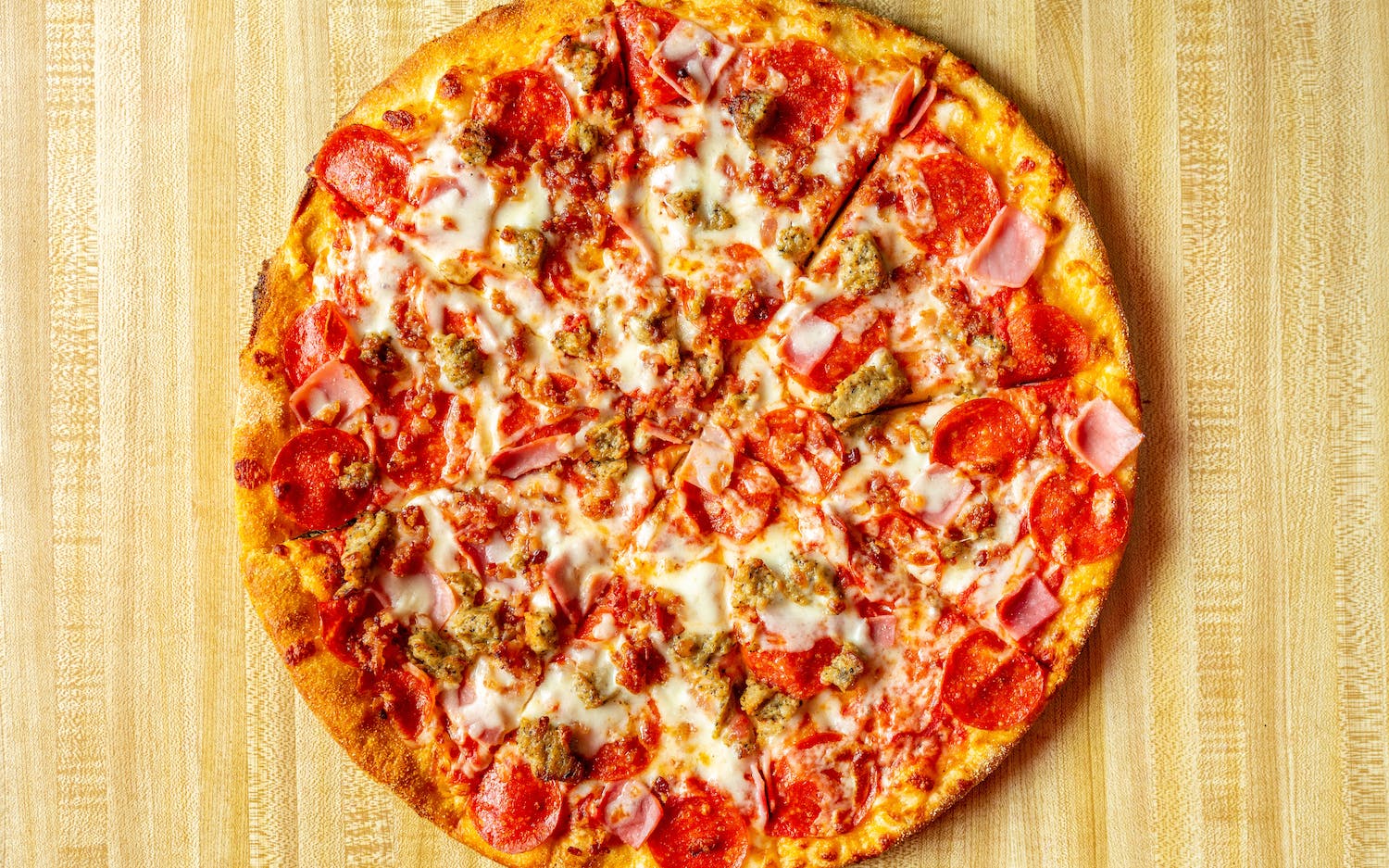 Meat lovers Pizza.