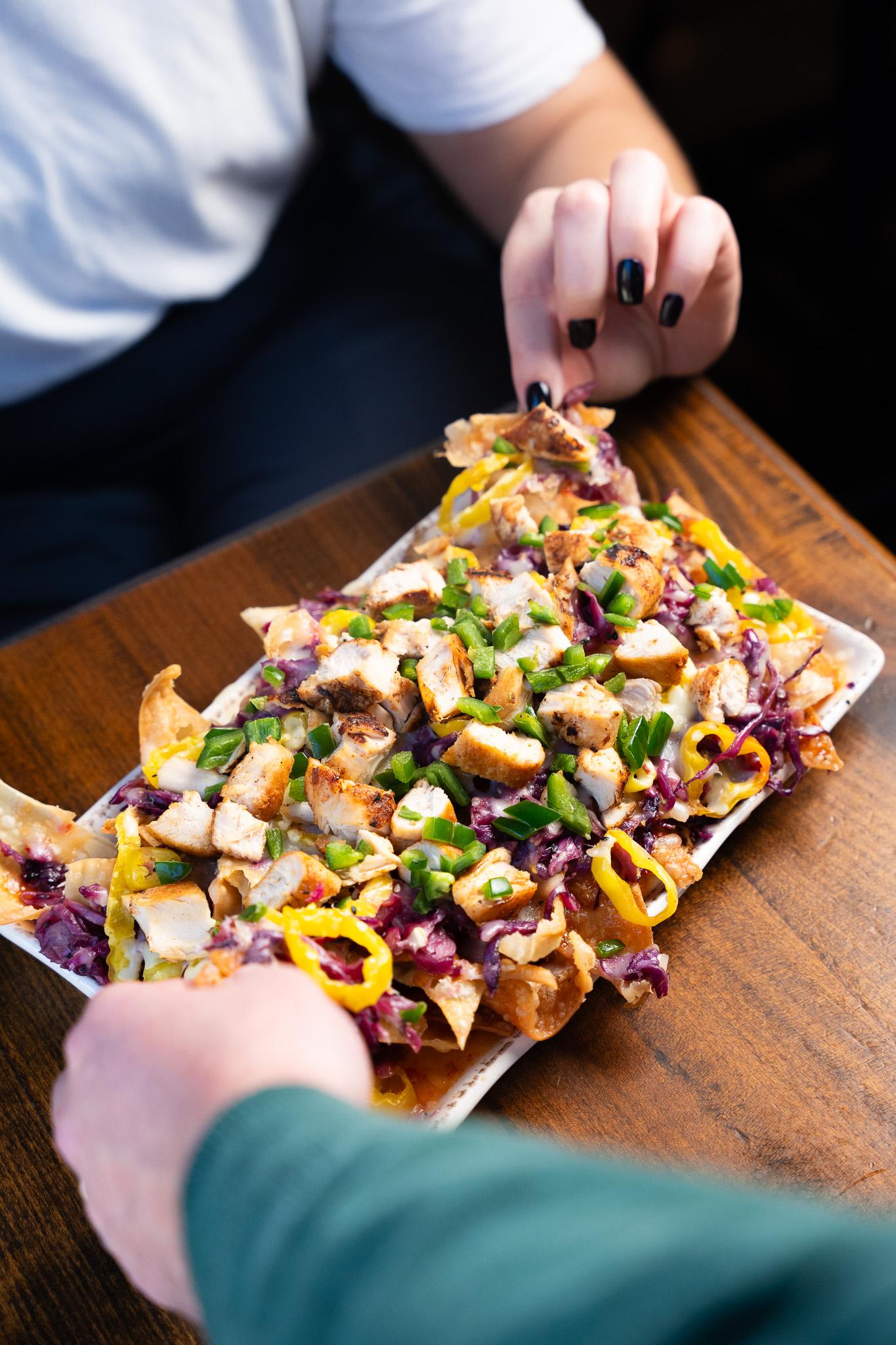 Wonton Nachos.