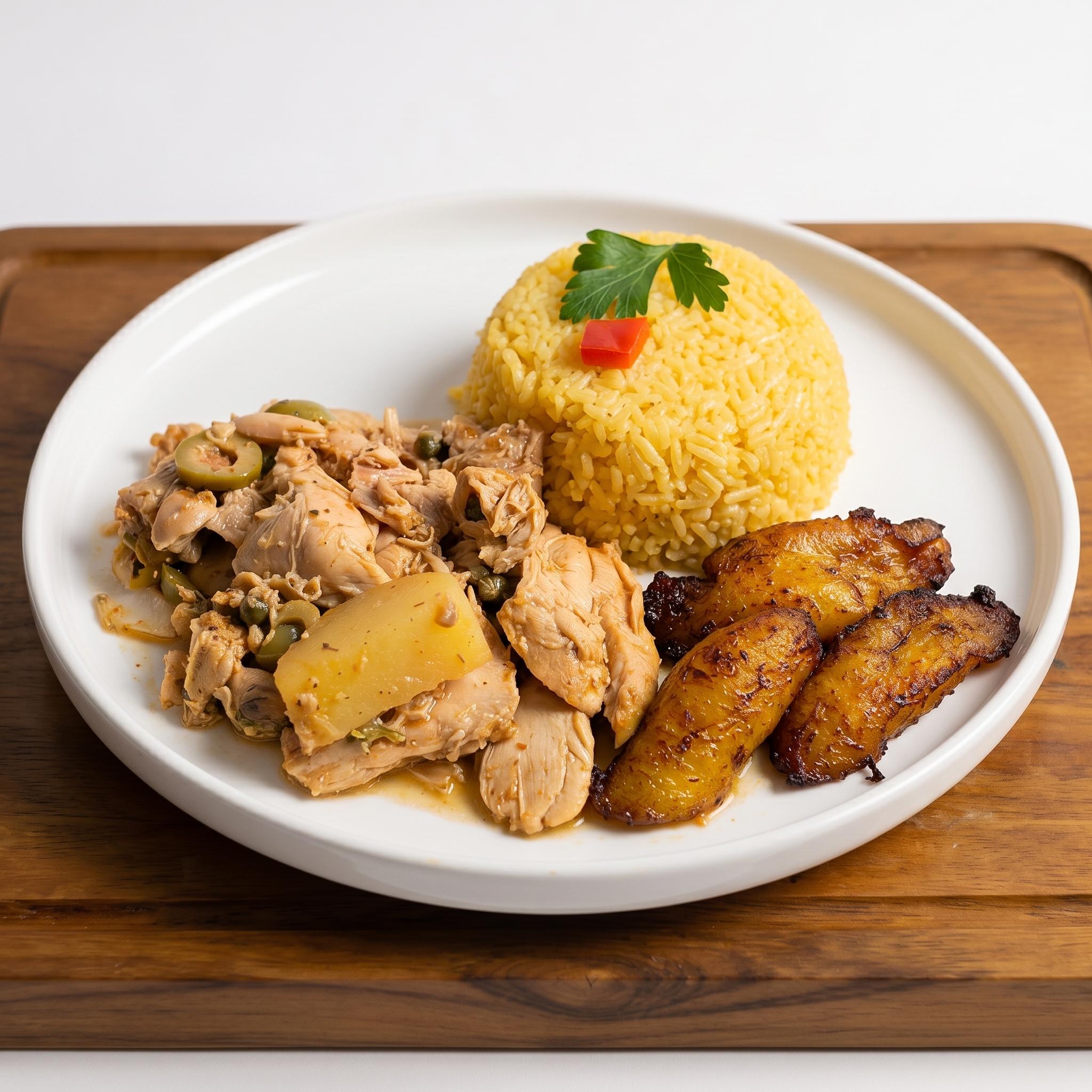 1 -Fricase De Pollo Con Papas.