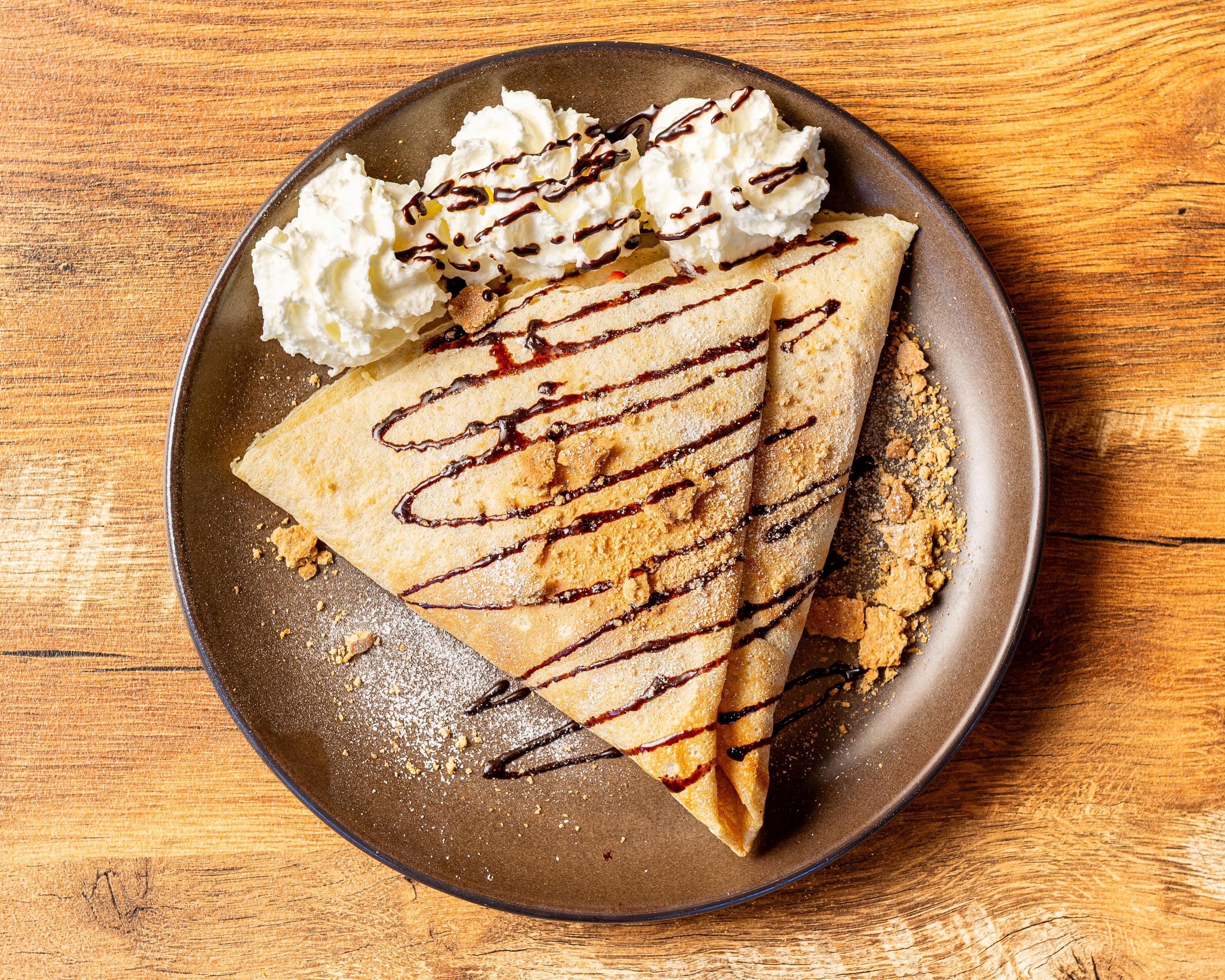 S'mores Crêpe.
