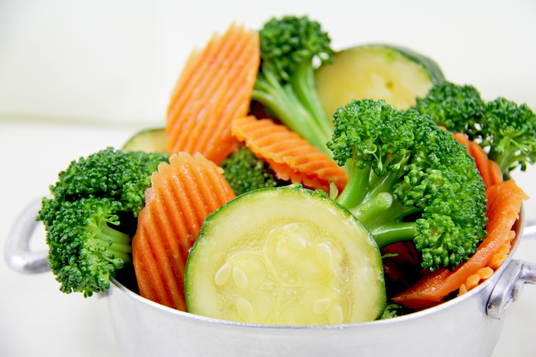 Steamed Veggies.