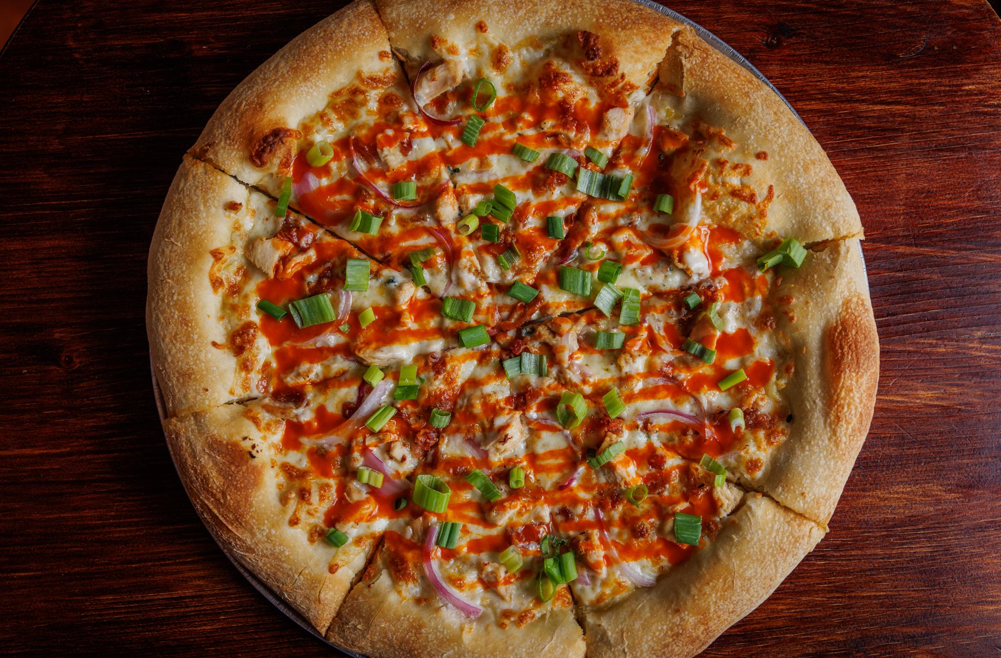14" Pie Buffalo Chicken.