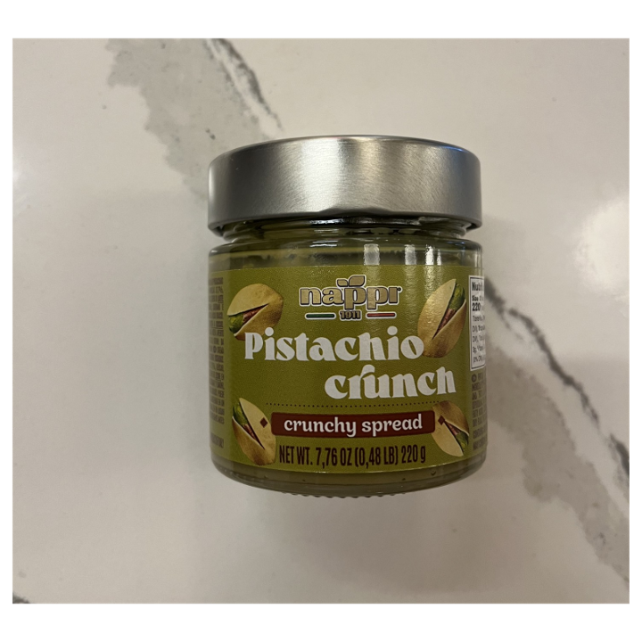 Nappi Pistachio Crunch Spread.