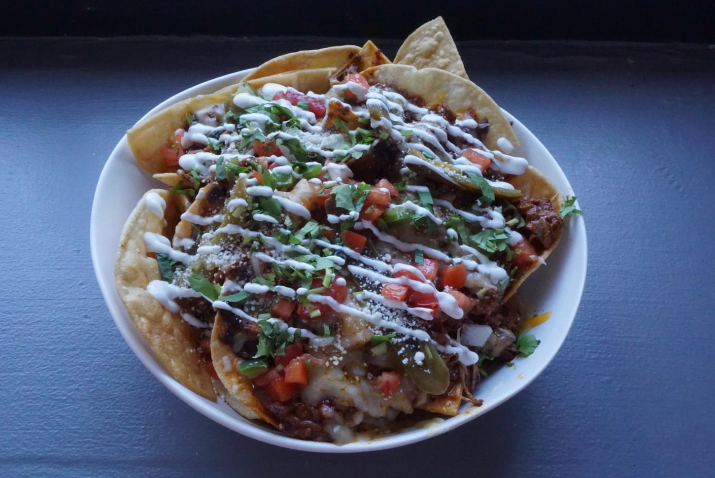 Short Rib Nachos.