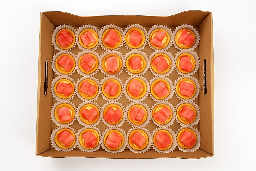 Watermelon Baby Fruit Tart Platter.