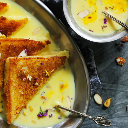 Double-Ka-Meetha/Bread Halwa.