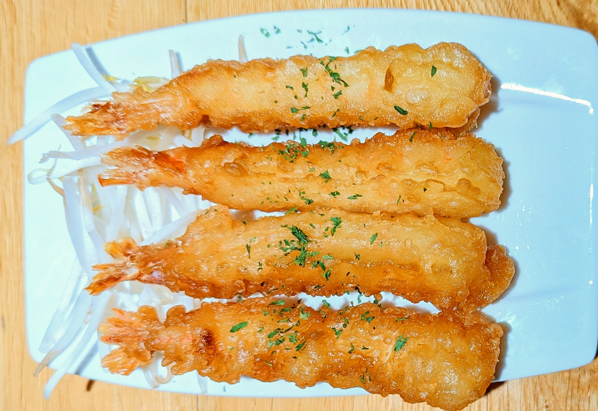 Shrimp Tempura.
