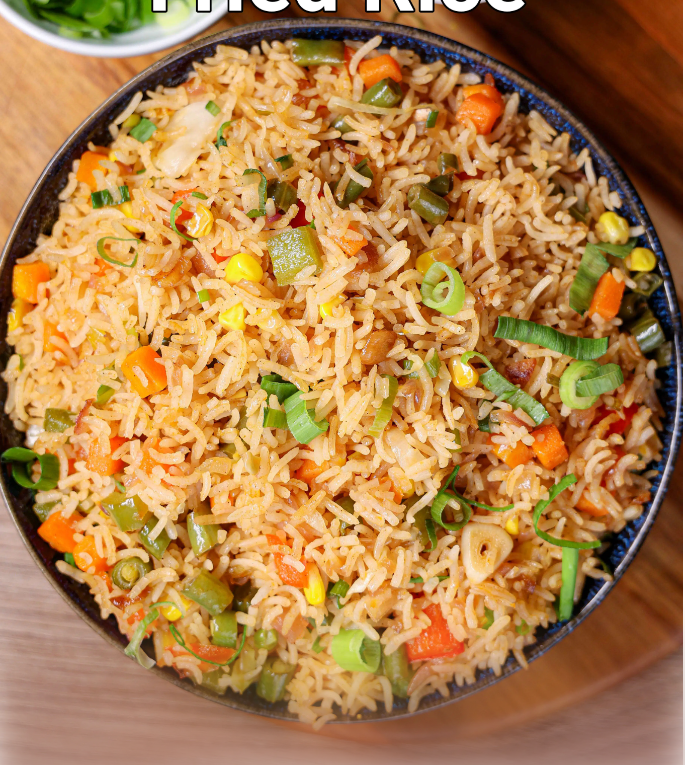 Burnt Garlic Rice.