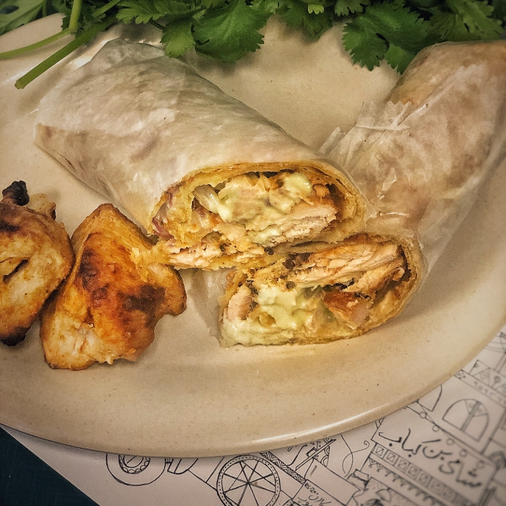 Tikka Boti Roll.