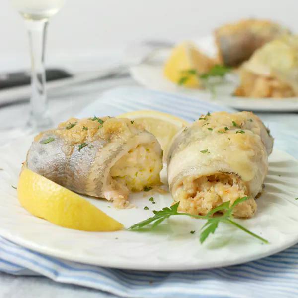 PESTROFA WITH CRAB MEAT.
