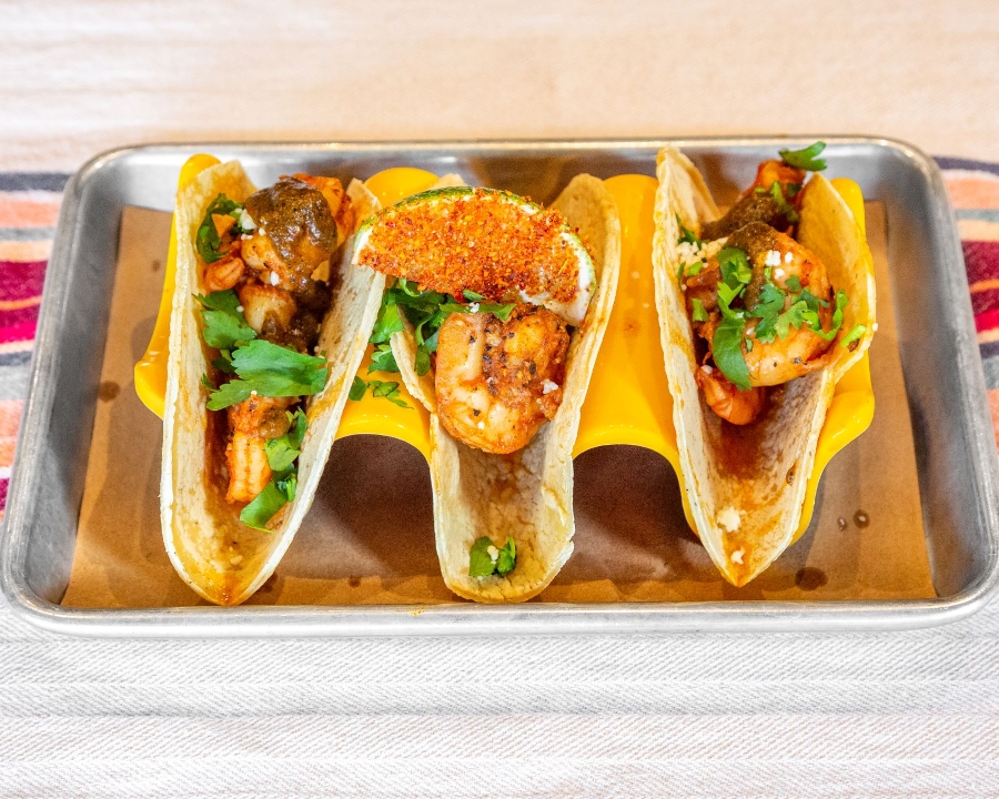 Camarones Tacos.