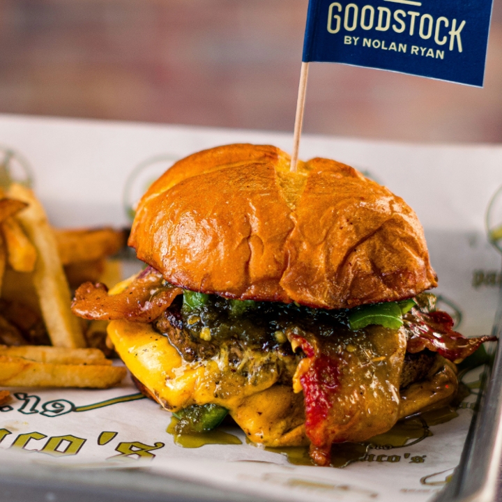Kat's PB&J Burger.