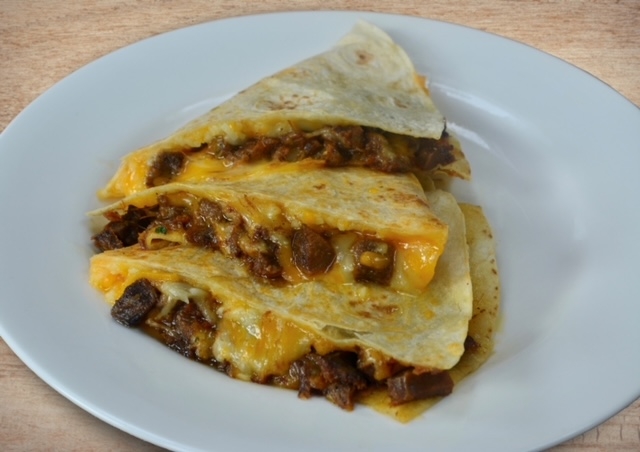 Lengua Quesadilla.