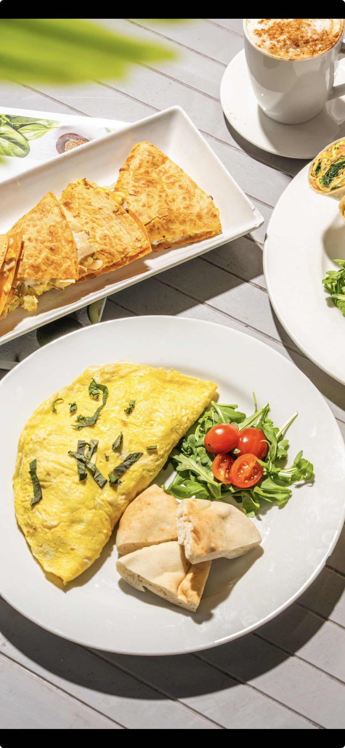 Veggie Omelette.