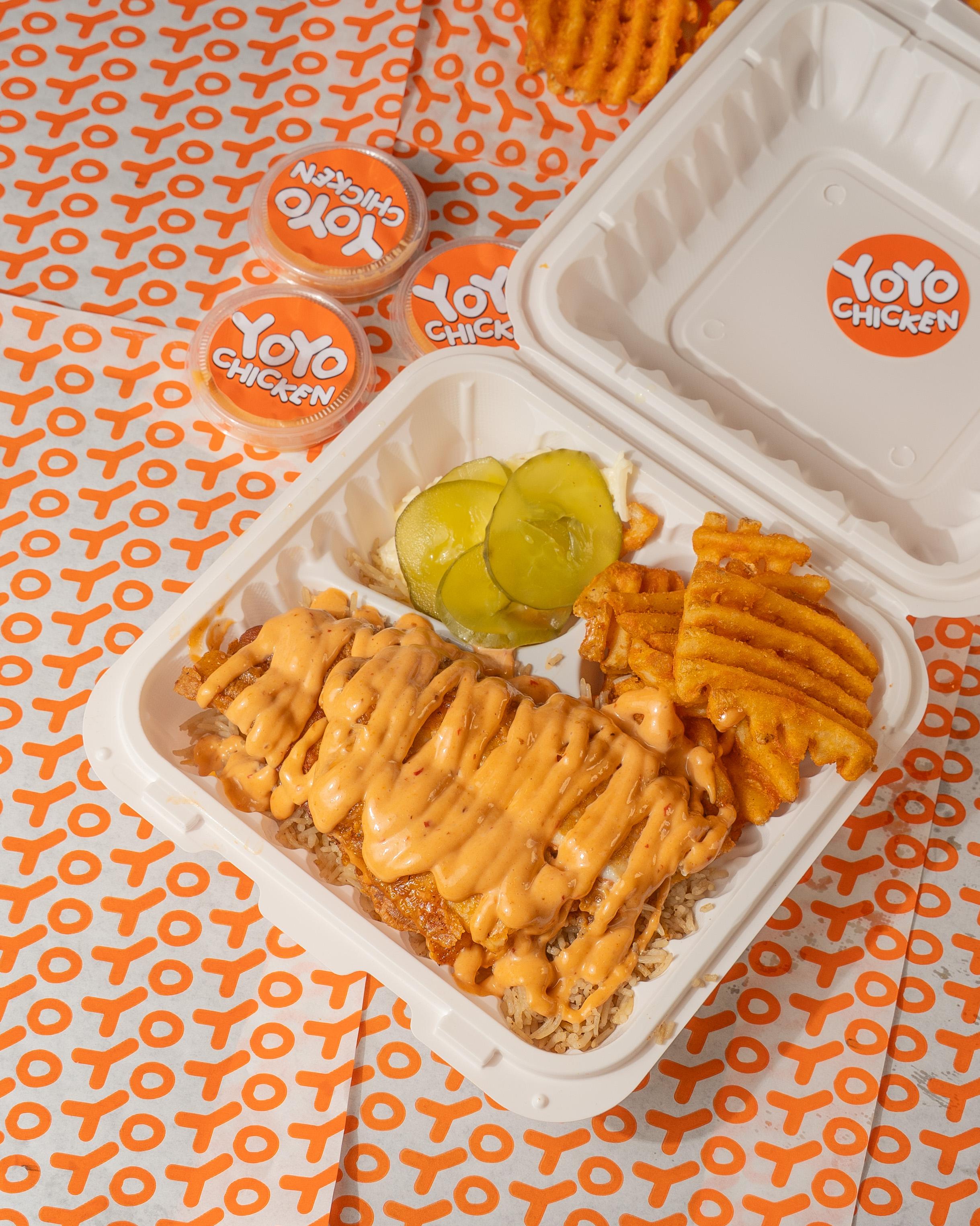 YoYo Fish Over Rice Bowl.