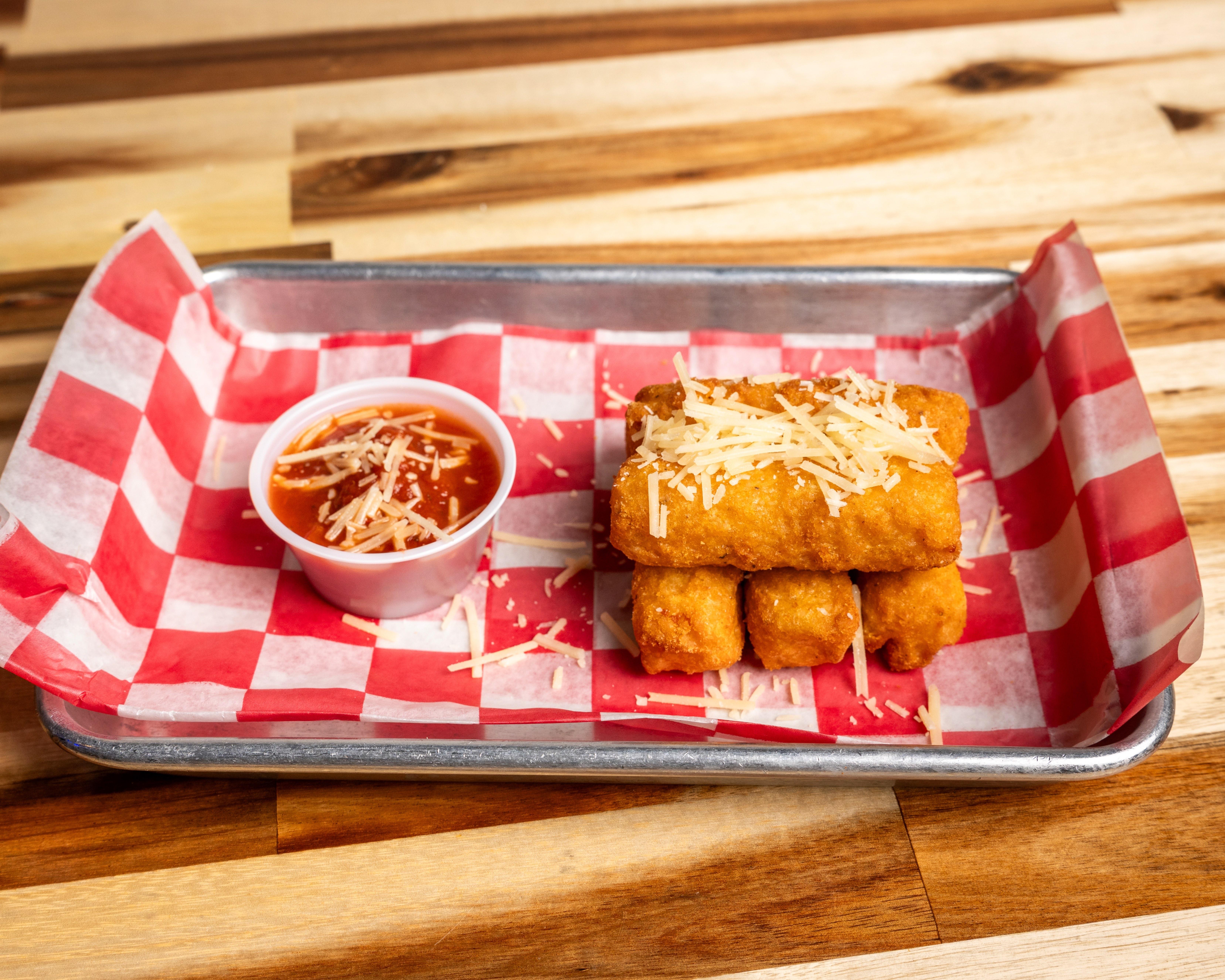 MOZZARELLA STICKS.