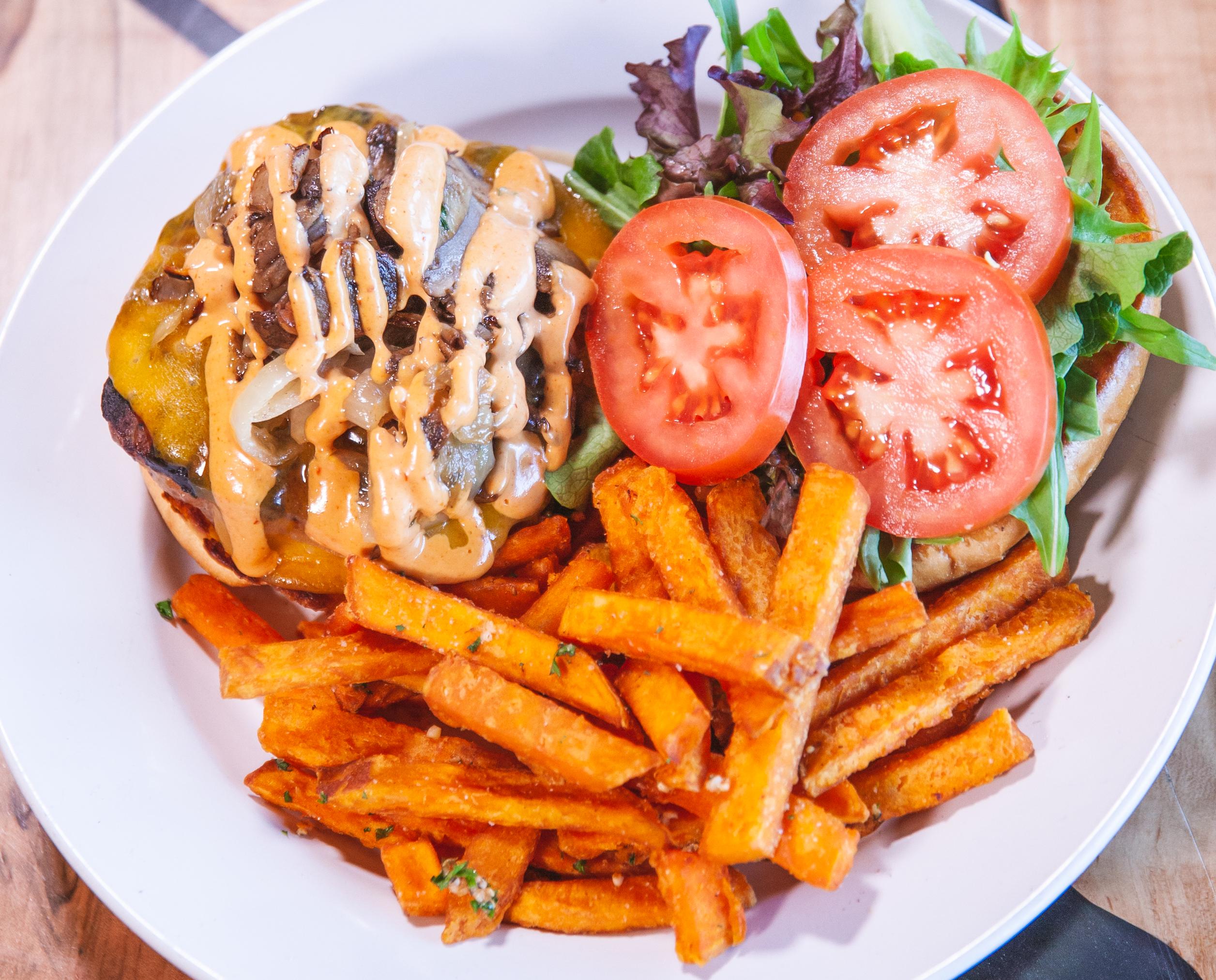Jerk Turkey Burger.