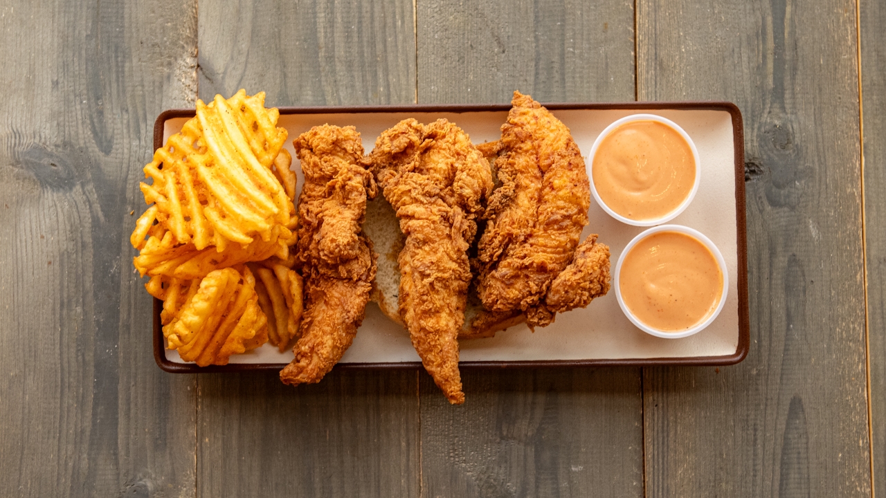 3pc Tenders with Fries.