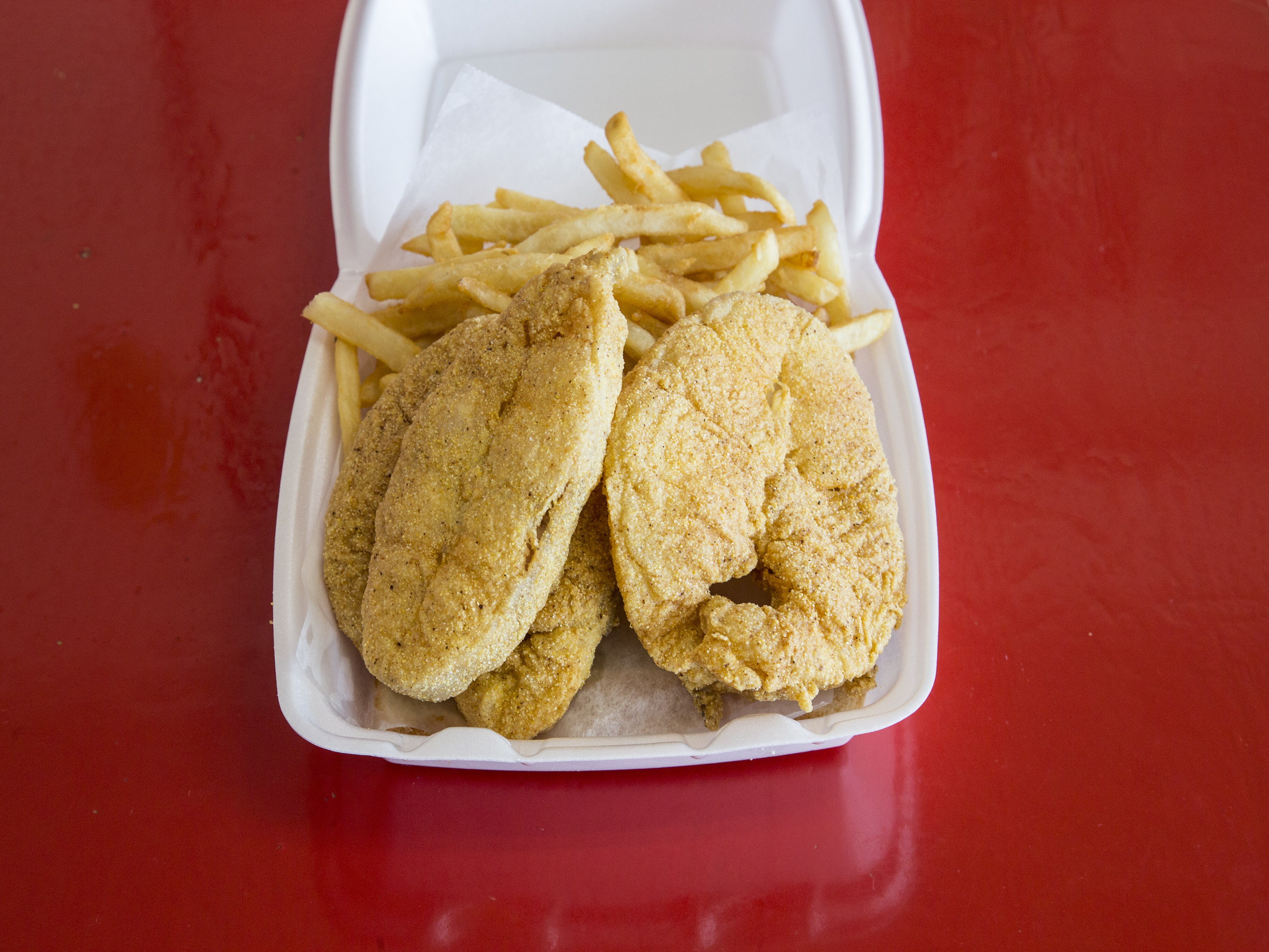 Catfish Steak.