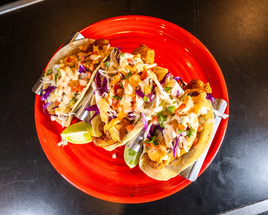 Baja Fish Tacos.
