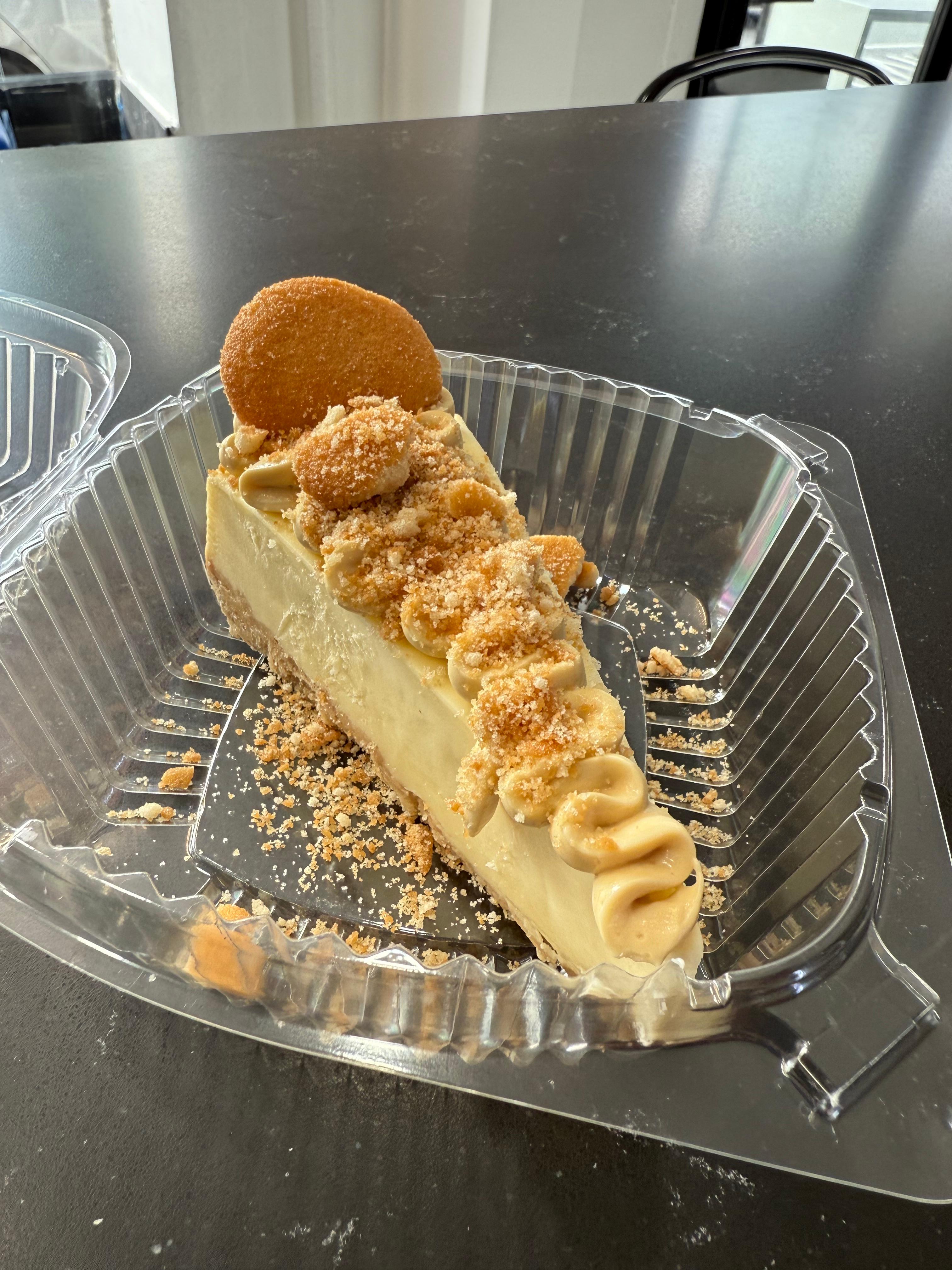 Banana pudding cheesecake.