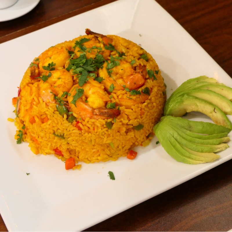 Arroz Camarones.