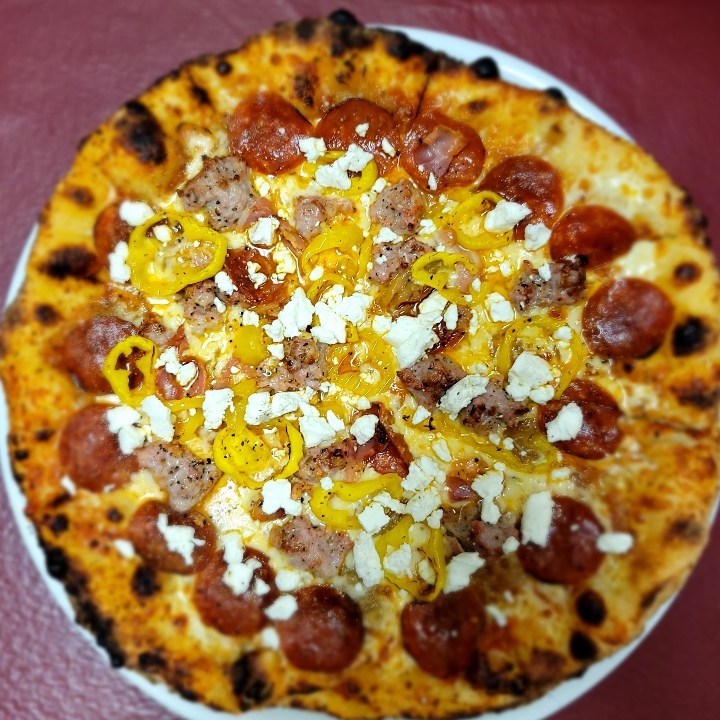 Carnivore Pizza.