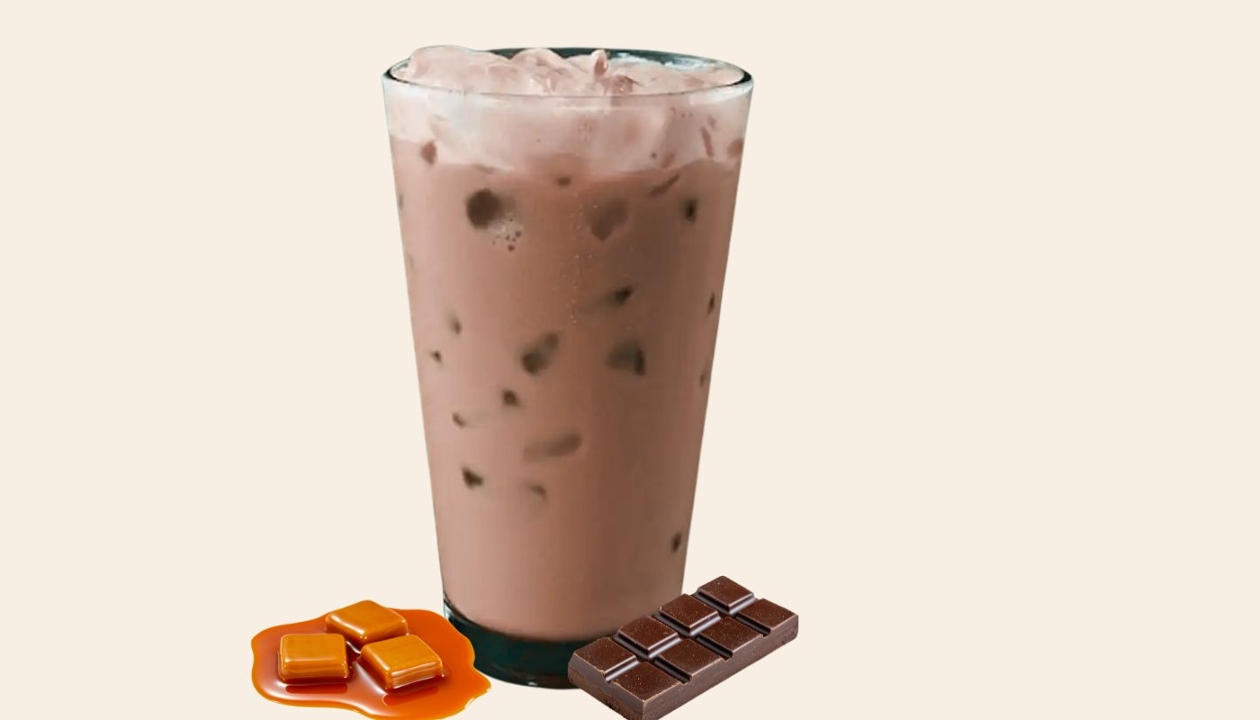 Caramel Cocoa Kicker Latte.