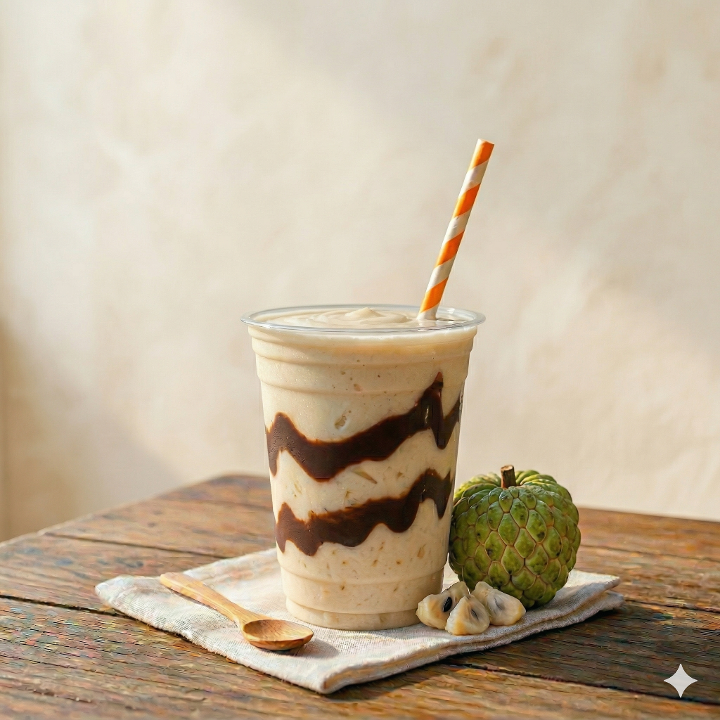 Sitafal Shake (Custard Apple).