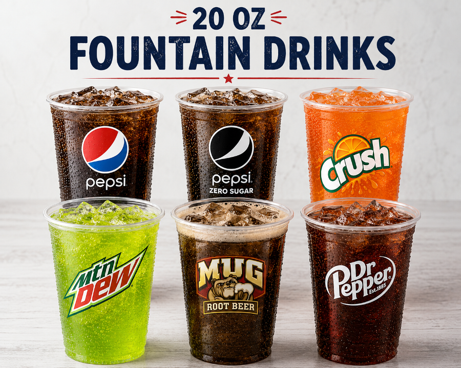 Medium Fountain Soda.