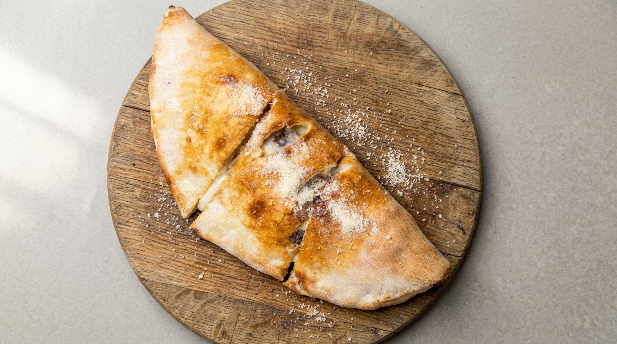 Broccoli Rabe Calzone.