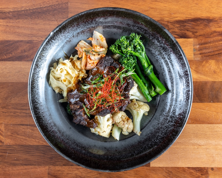 Korean Braised Short Ribs.