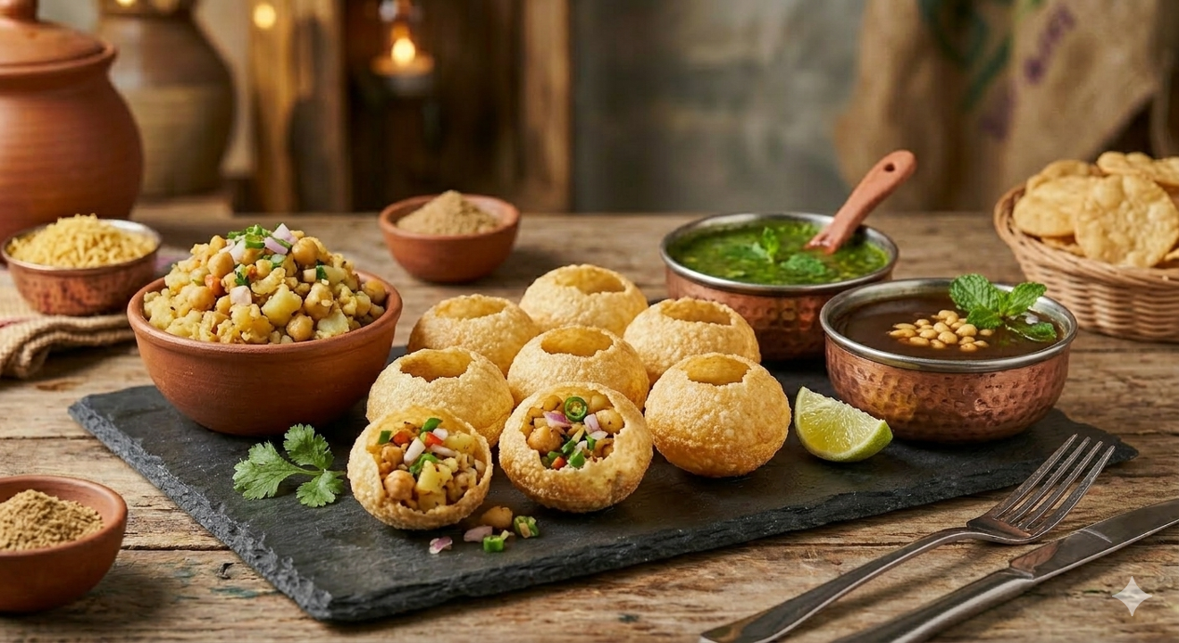 Paani Puri (12pcs) (V).