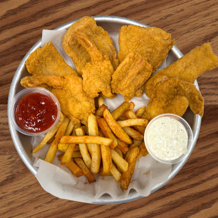Fish & Shrimp Combo.