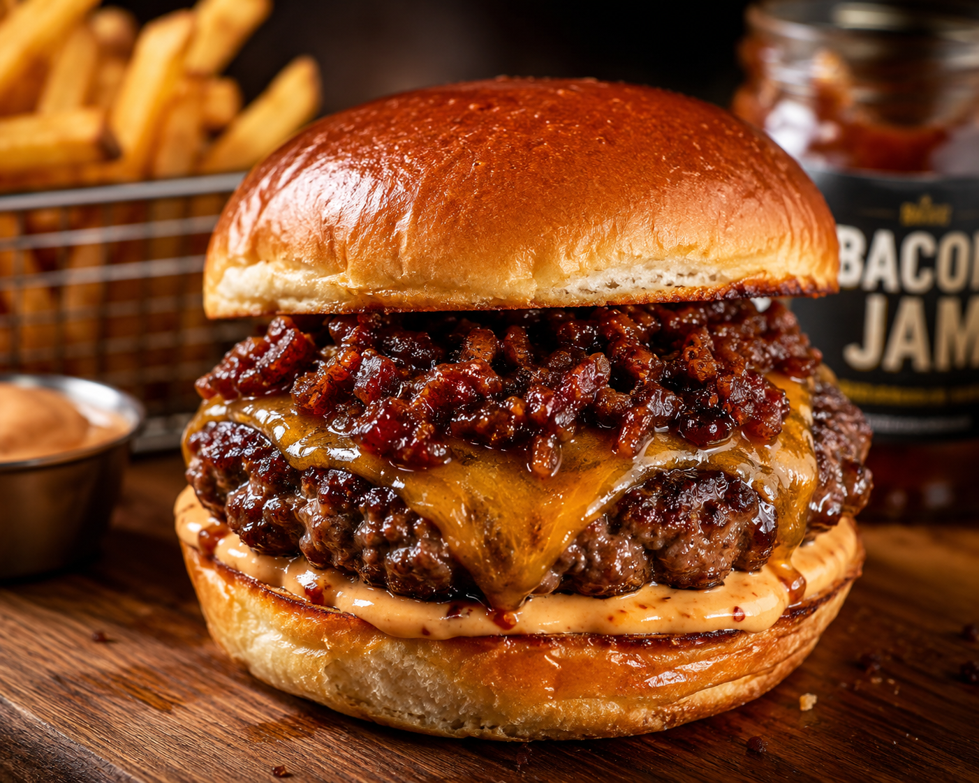 Bacon JAM Burger.