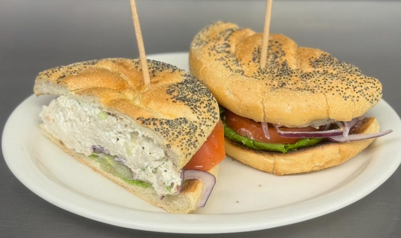 Chicken Salad Sandwich Deluxe.