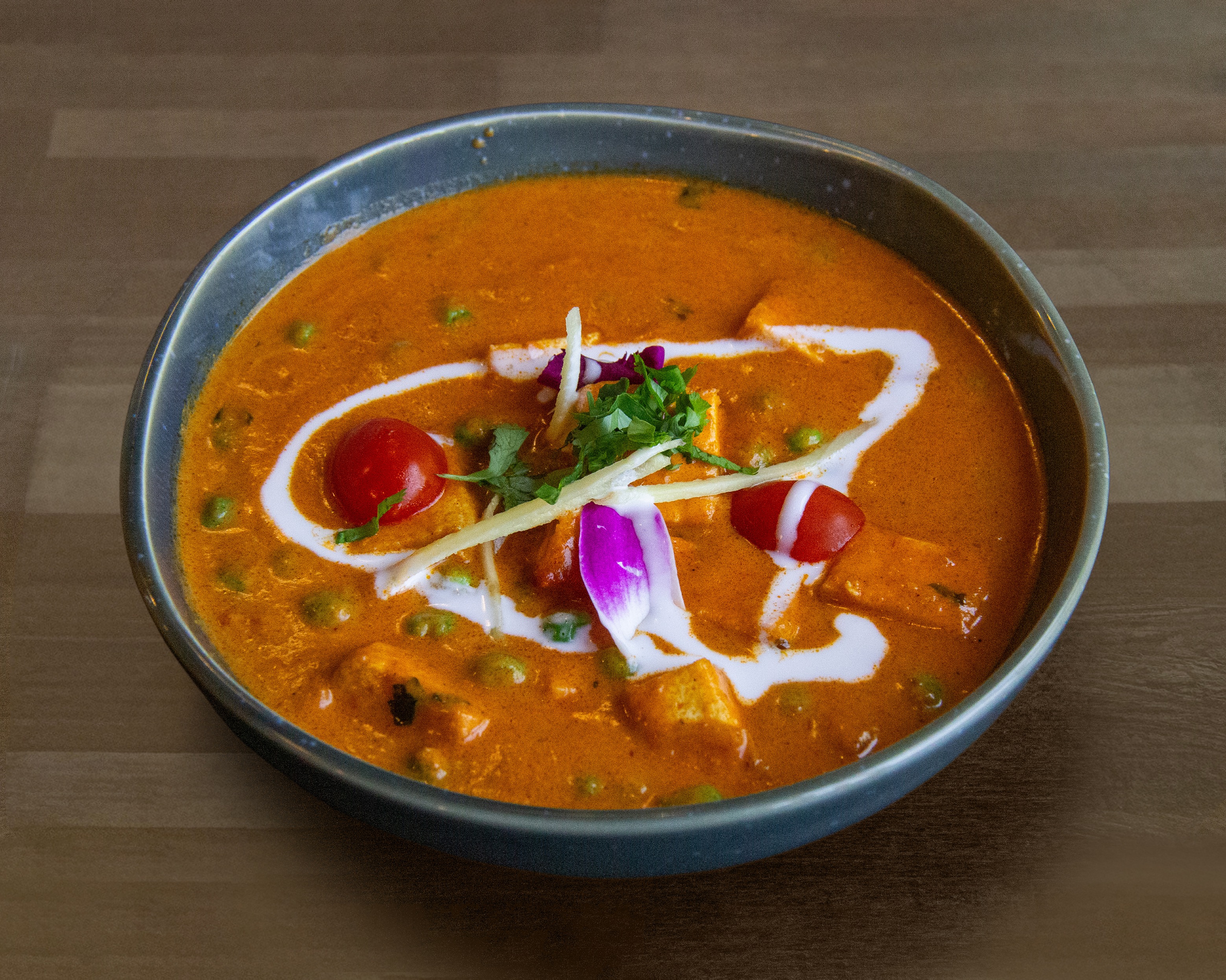 Tofu Matar Masala.