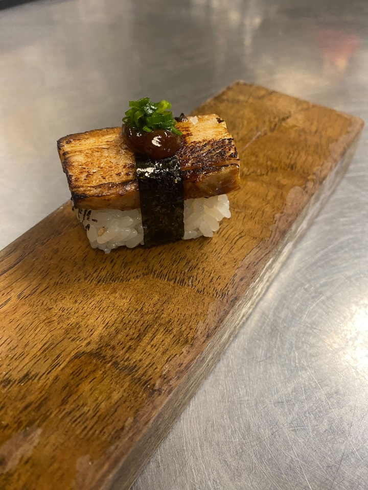 Pork Belly Nigiri.