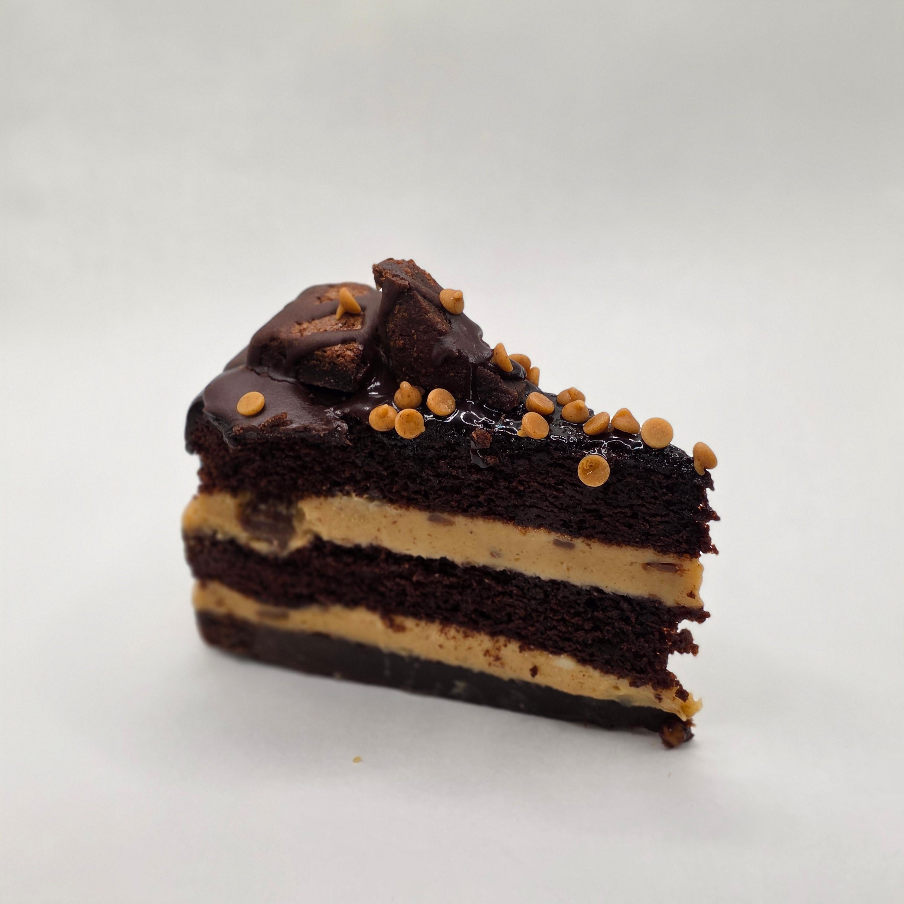 Peanut Butter Mile High Slice.