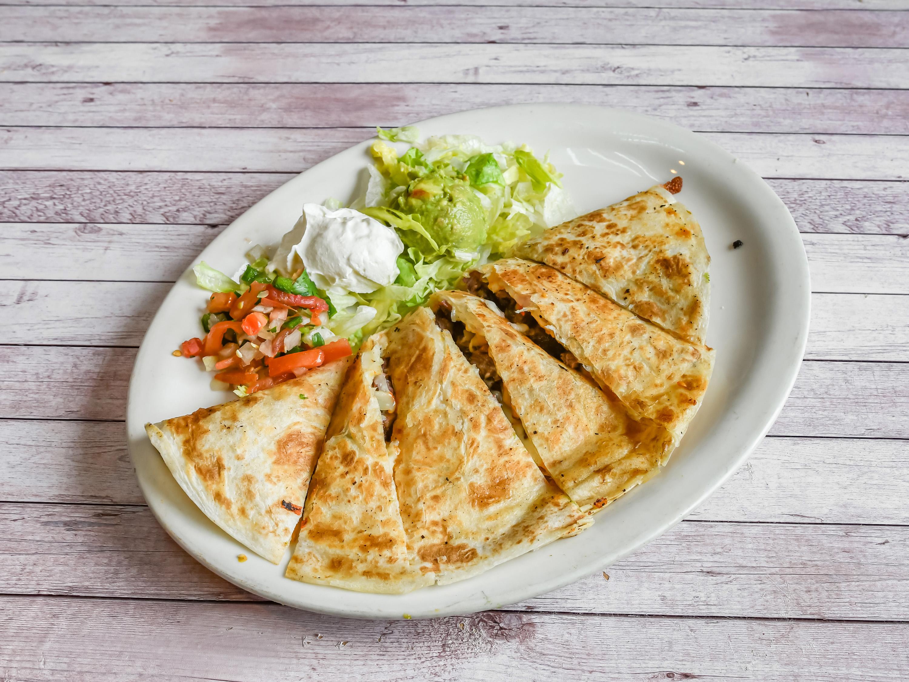 Quesadillas.