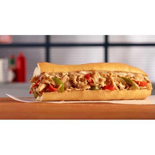 Chicken Philly Steak Sub.