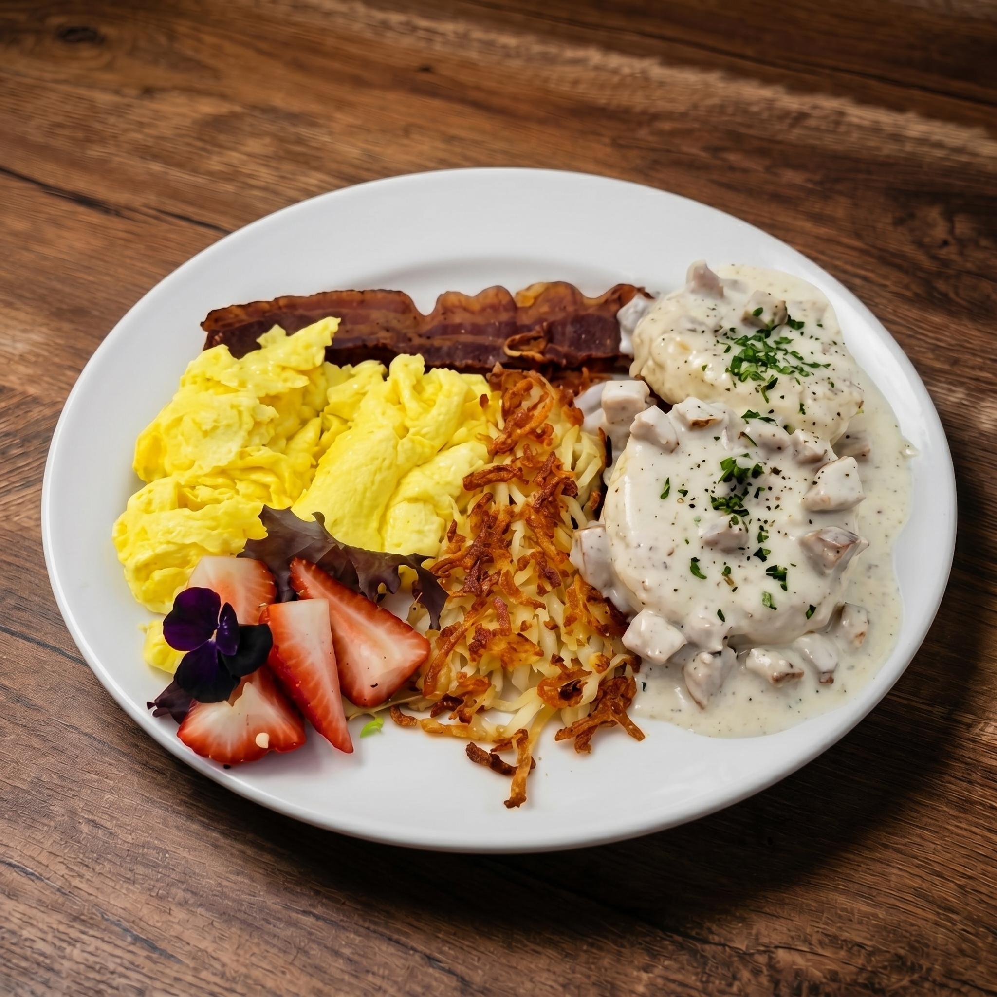 Biscuits and Gravy.