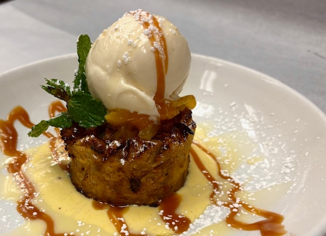 Croissant Bread Pudding.