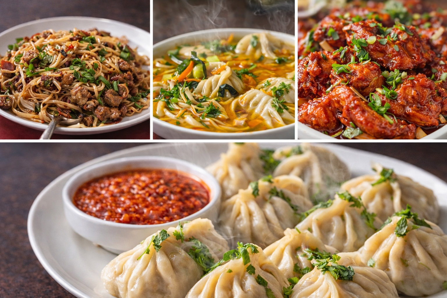 Chicken Momo (8 Pcs).